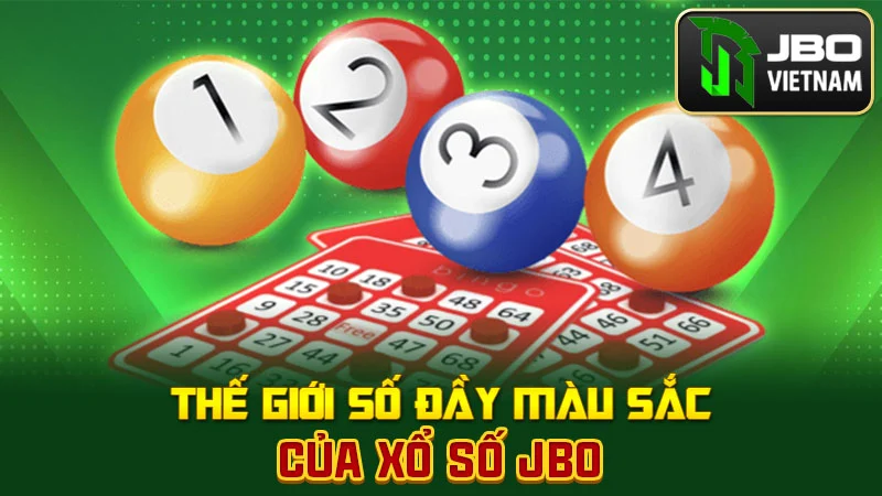 Thế giới số đầy màu sắc của xổ số JBO
