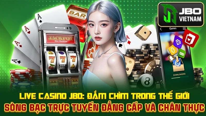 Live Casino JBO: Đắm Chìm Trong Thế Giới Sòng Bạc Trực Tuyến Đẳng Cấp và Chân Thực