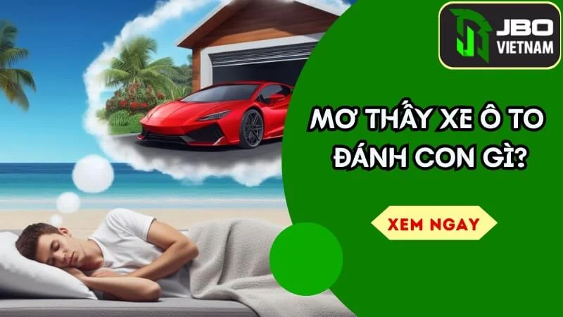 Mơ Thấy Xe Ô To Đánh Con Gì? Bật Mí 2 Con Số Tài Lộc Không Thể Bỏ Lỡ!
